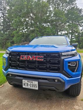 Blue 2025 GMC Canyon 4WD Elevation