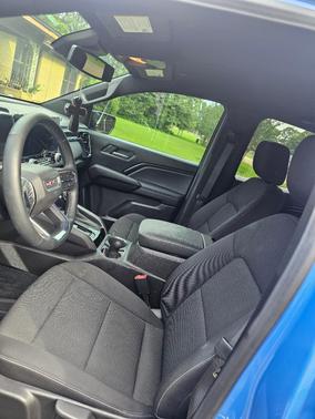 Blue 2025 GMC Canyon 4WD Elevation