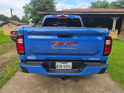 Blue 2025 GMC Canyon 4WD Elevation