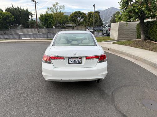 White 2011 Honda Accord LX