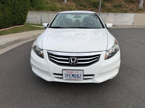 White 2011 Honda Accord LX