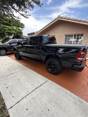 Black 2022 RAM 1500 Laramie