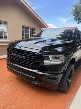 Black 2022 RAM 1500 Laramie