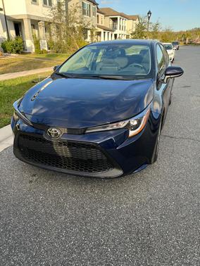 Blue 2022 Toyota Corolla LE