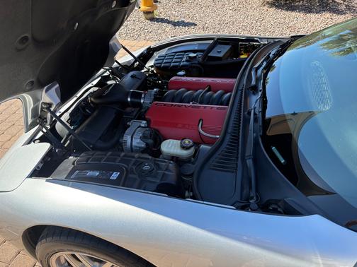 Silver 2001 Chevrolet Corvette Z06