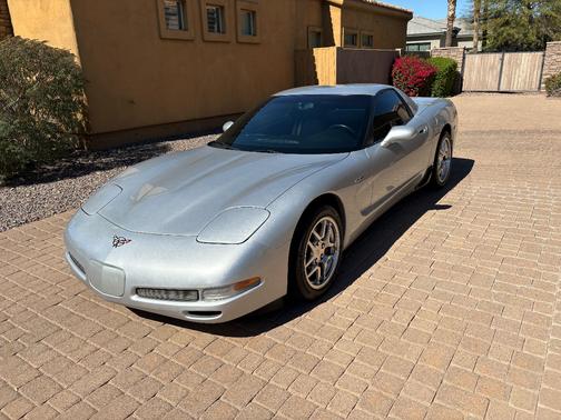 Silver 2001 Chevrolet Corvette Z06