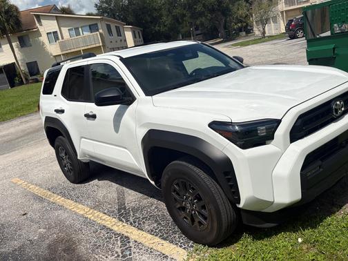 White 2025 Toyota 4Runner SR5