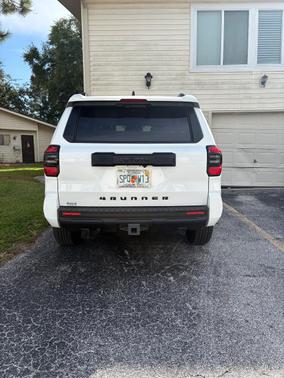 White 2025 Toyota 4Runner SR5