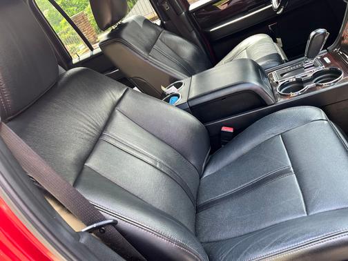 Red 2017 Lincoln Navigator Reserve