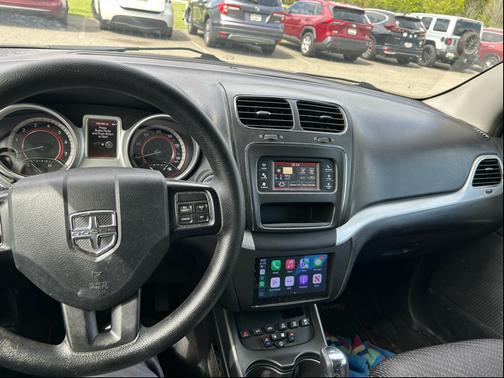 Red 2017 Dodge Journey SXT