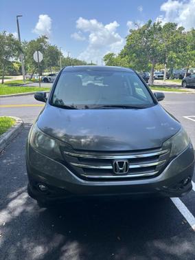 Gray 2014 Honda CR-V EX