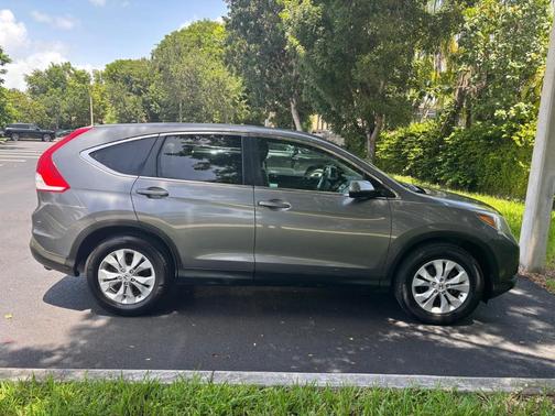 Gray 2014 Honda CR-V EX