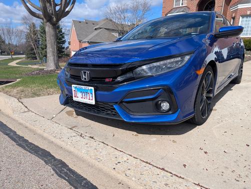 Blue 2020 Honda Civic Si Base