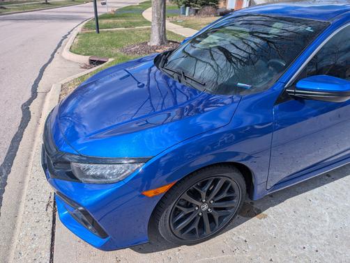 Blue 2020 Honda Civic Si Base
