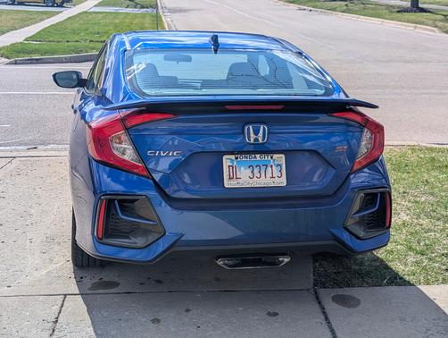Blue 2020 Honda Civic Si Base
