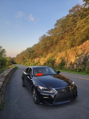 Black 2016 Lexus IS 350 Base