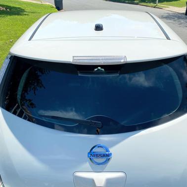 White 2017 Nissan Leaf S