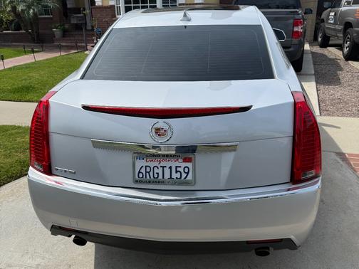 Silver 2010 Cadillac CTS Base