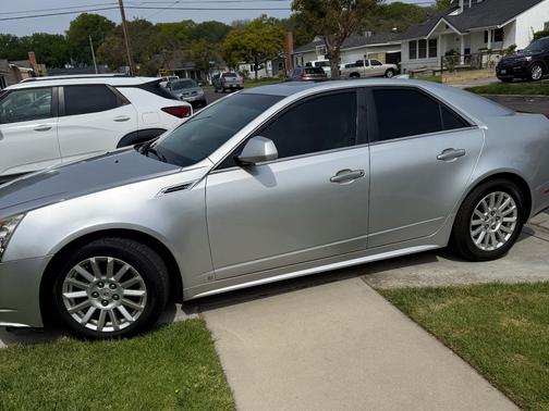 Silver 2010 Cadillac CTS Base
