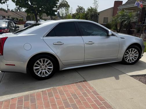 Silver 2010 Cadillac CTS Base