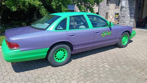 Purple 1996 Ford Crown Victoria LX