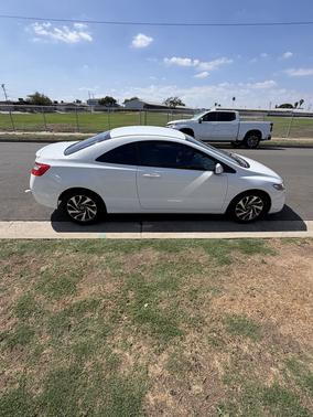 White 2011 Honda Civic LX