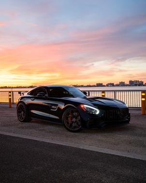 Black 2018 Mercedes-Benz AMG GT Base