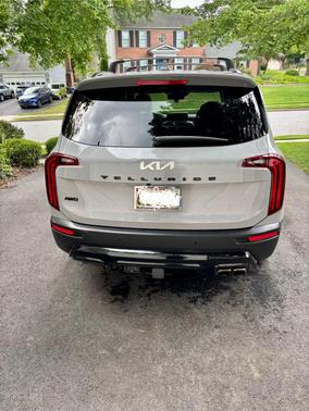 Gray 2022 Kia Telluride EX