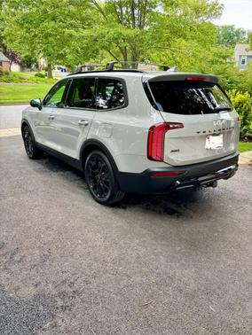 Gray 2022 Kia Telluride EX