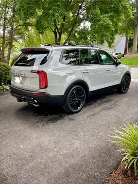 Gray 2022 Kia Telluride EX