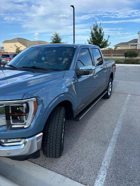 Blue 2023 Ford F-150 Lariat