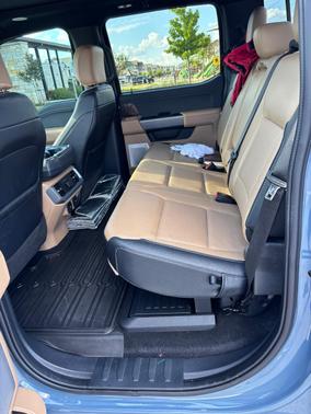 Blue 2023 Ford F-150 Lariat