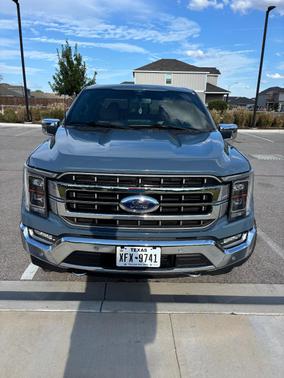 Blue 2023 Ford F-150 Lariat
