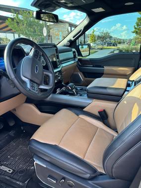 Blue 2023 Ford F-150 Lariat