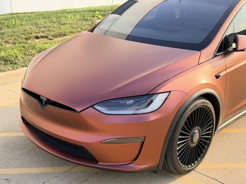 Red 2023 Tesla Model X Standard Range