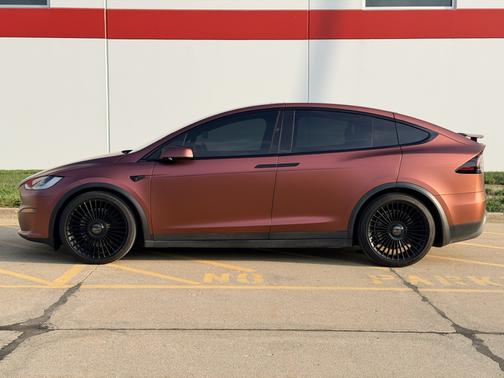 Red 2023 Tesla Model X Standard Range