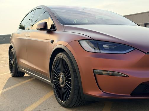 Red 2023 Tesla Model X Standard Range