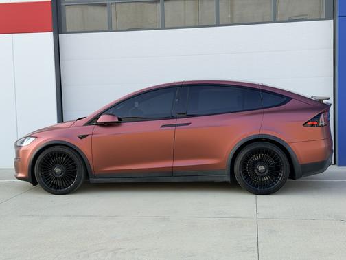 Red 2023 Tesla Model X Standard Range