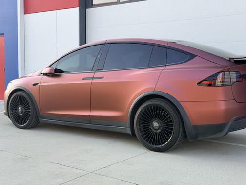 Red 2023 Tesla Model X Standard Range