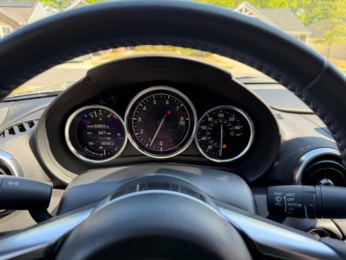 Gray 2023 Mazda MX-5 Miata RF Grand Touring