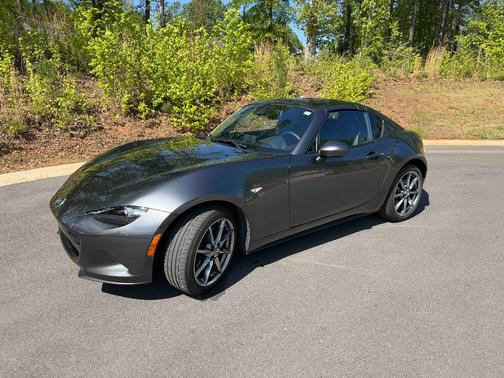 Gray 2023 Mazda MX-5 Miata RF Grand Touring