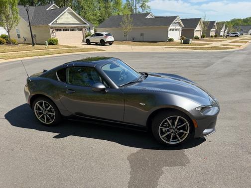 Gray 2023 Mazda MX-5 Miata RF Grand Touring