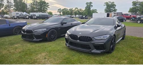 Gray 2024 BMW M8 Competition