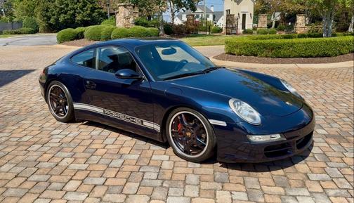 Blue 2008 Porsche 911 911 Carrera 4S