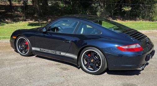 Blue 2008 Porsche 911 911 Carrera 4S