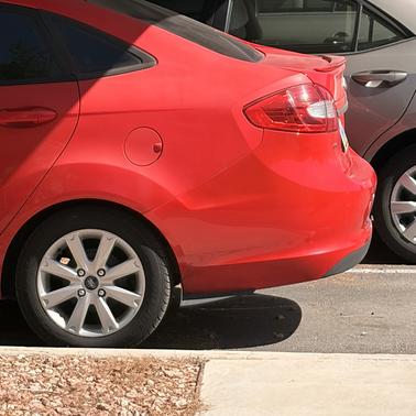 Red 2013 Ford Fiesta SE