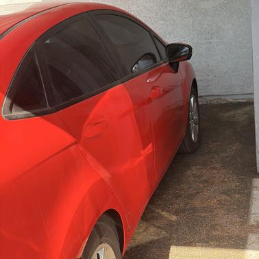 Red 2013 Ford Fiesta SE