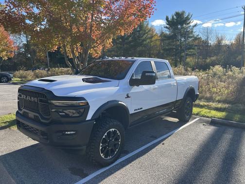 White 2025 RAM 2500 Rebel