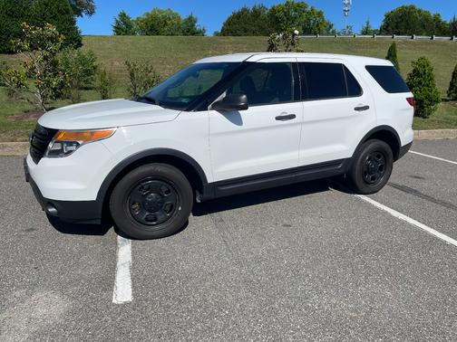 White 2014 Ford Utility Police Interceptor Base