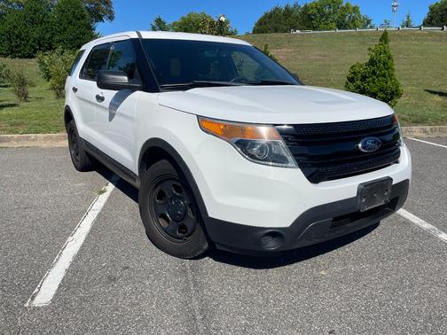 White 2014 Ford Utility Police Interceptor Base